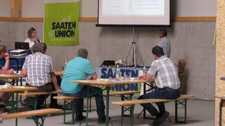 Sojainfotag - Vortag Olena Sobko, Produktmanagment SAATEN-UNION GmbH