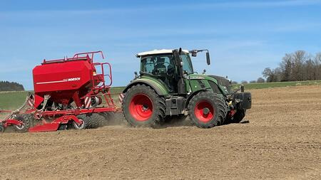 Düngeversuch in Sommergerste - März 2021